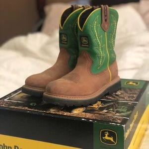 John Deere kids boots